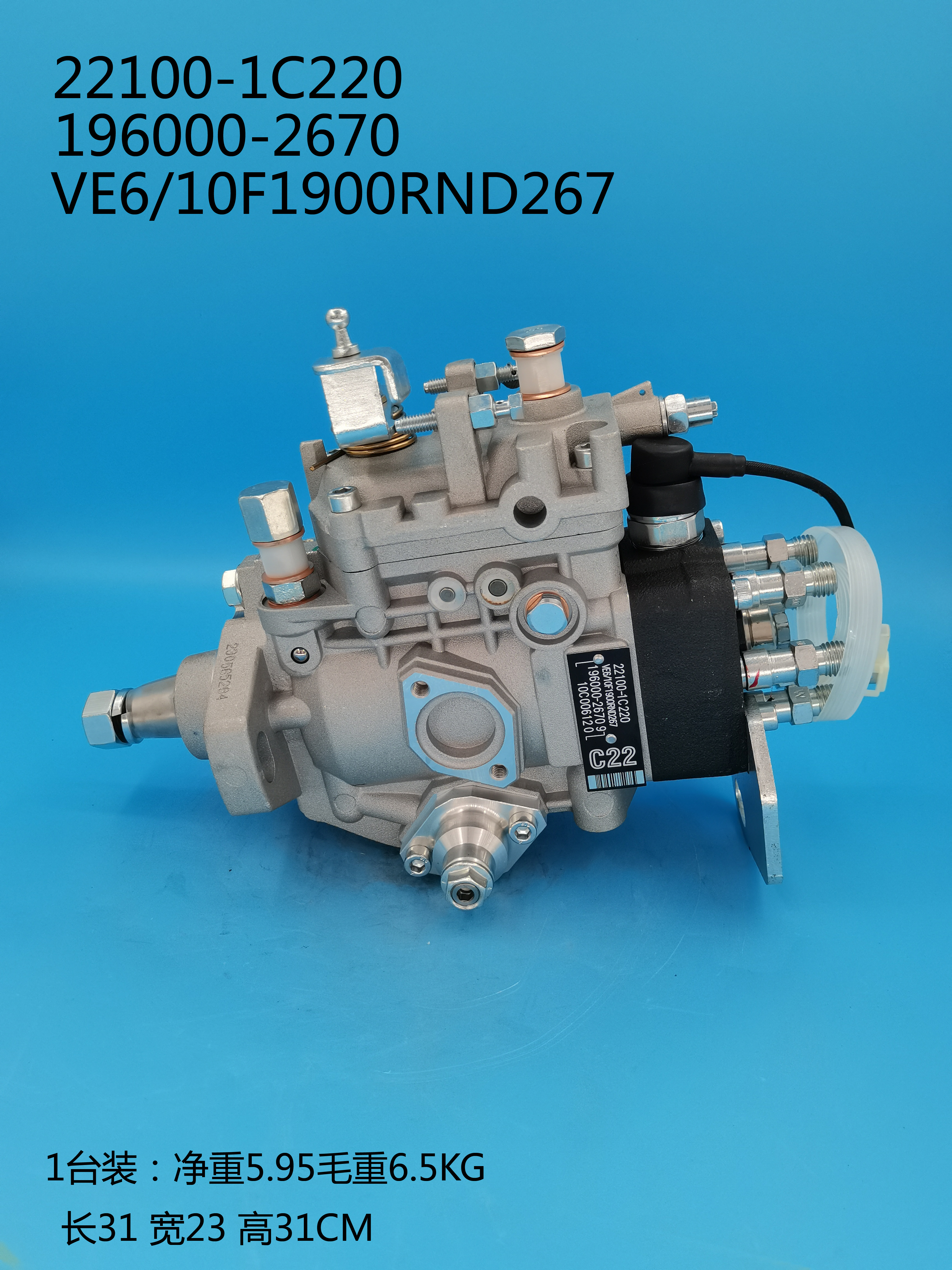 196000-2670__VE6 ／ 10F1900RND267__22100-1C220__R267 (7) 