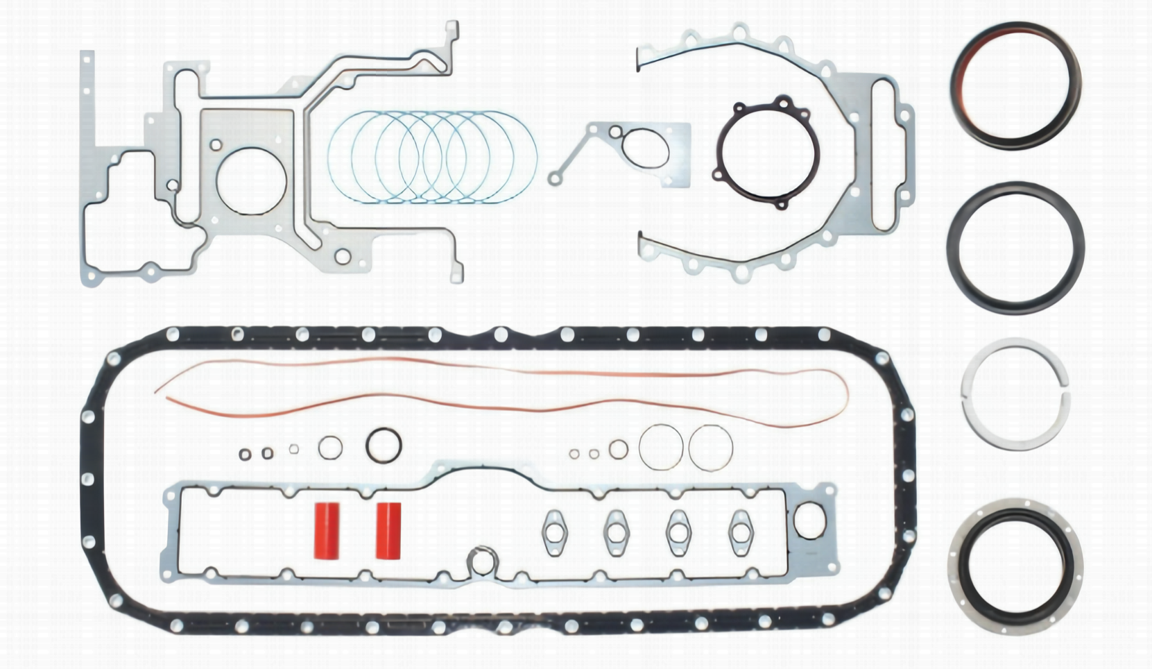 Juego de juntas de motor Cummins ISX15, inferior 4955590
