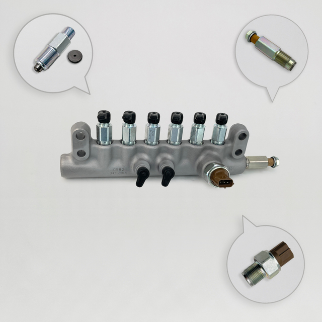 Tubería de riel común 095440-0582 8-97603121-0